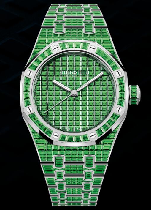 Audemars Piguet Replica Watch Royal Oak Self-Winding 37 Tsavorite 50th Anniversary 15554BC.TV.1274BC.01